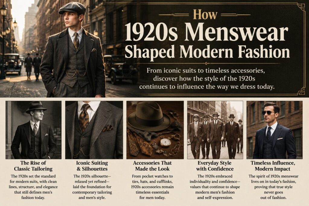 1920s Menswear Shaped Modern Fashion