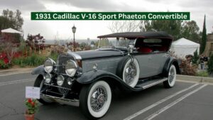 1931 Cadillac V-16 Phaeton Convertible