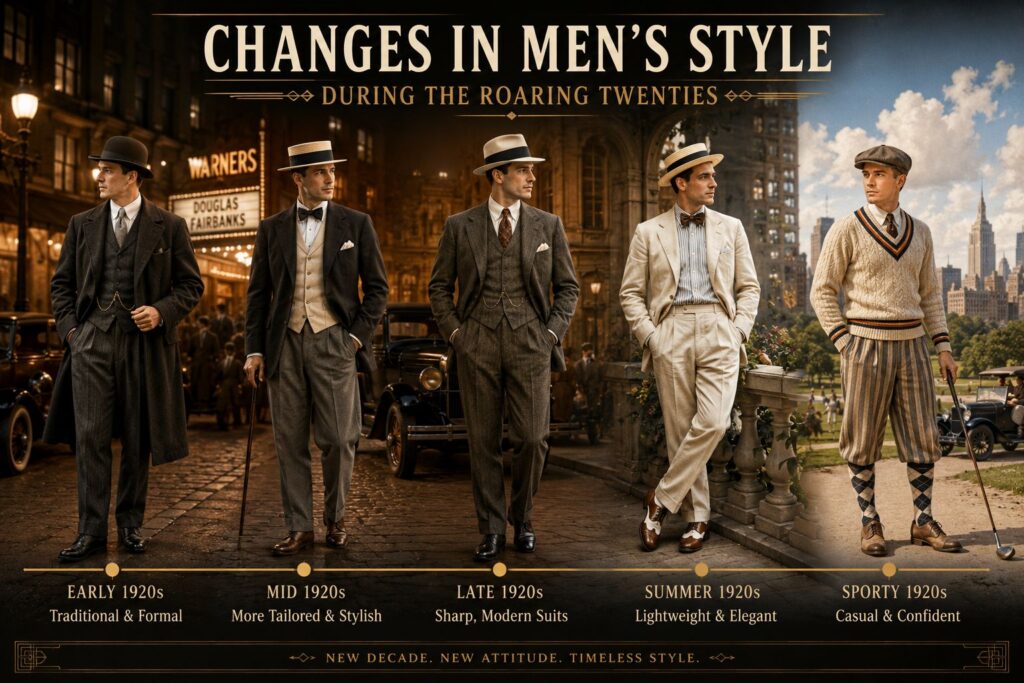 Changes In Men's Fashion