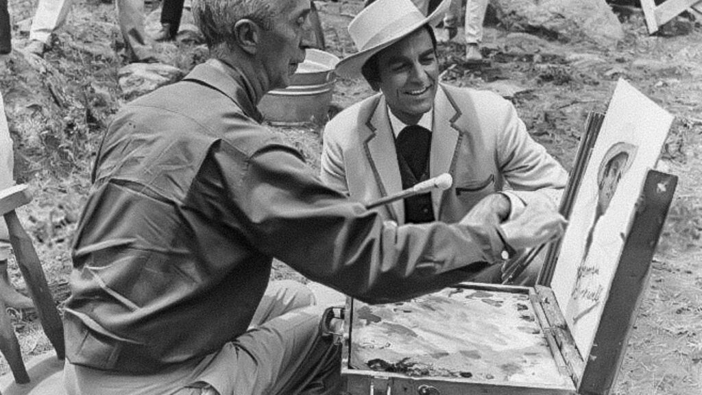 Norman Rockwell And Mike Conners