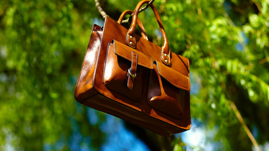 Retro Brown And Black Vintage Bag Styles