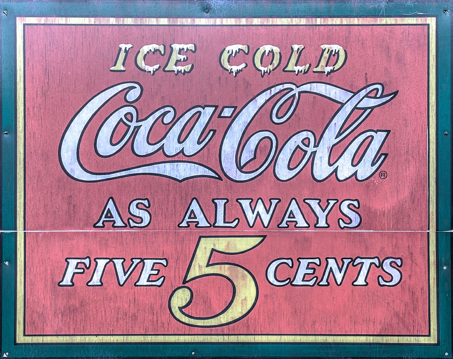 Coca-Cola Sign—Memories Of The Past Become Valuable Antiques