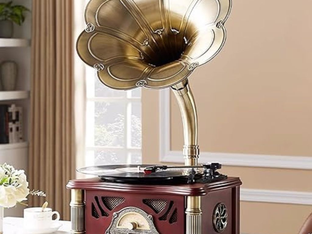 Best Gramophones For Music Lovers - Compact and Powerful All-in-One Gramophone - Best Gramophones