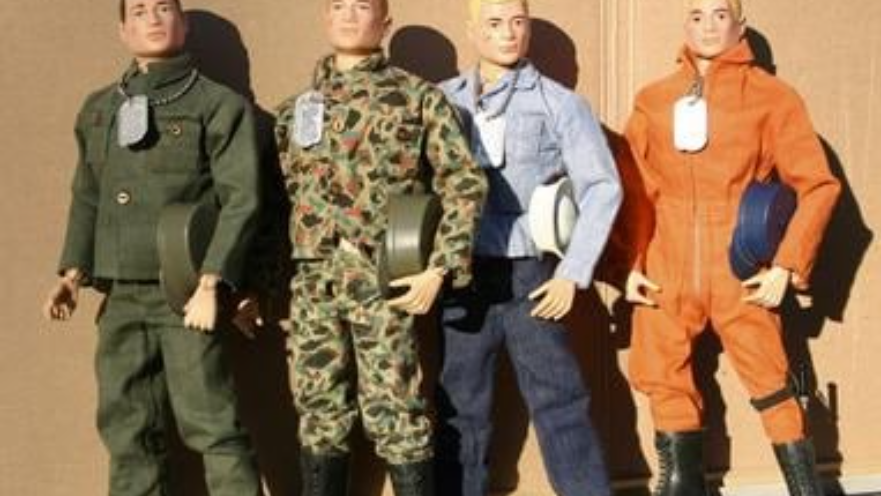 4 G.I. Joes—Vintage Toy Collecting