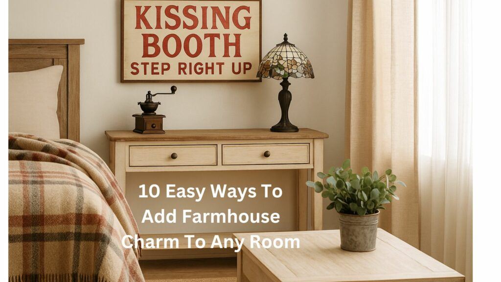 10 Easy Ways To Add Farmhouse Charm To Any Room
