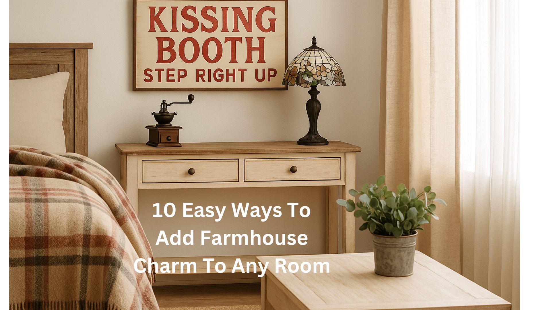 10 Easy Ways To Add Farmhouse Charm To Any Room