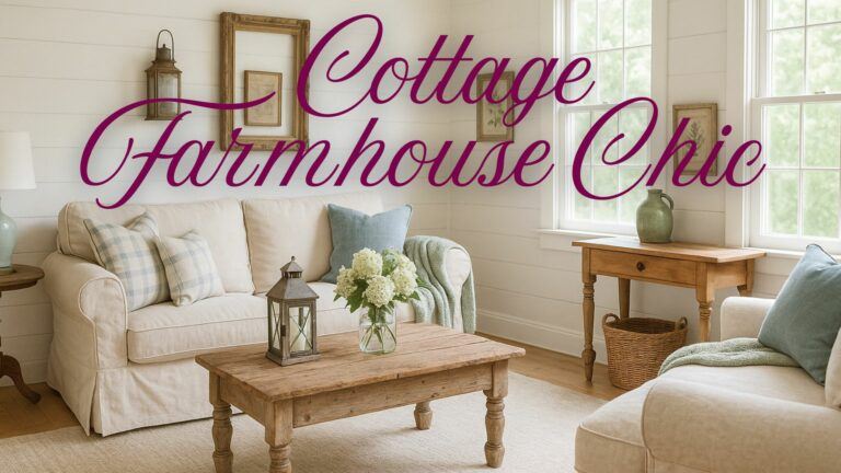 Cottage Farmhouse Chic Hero