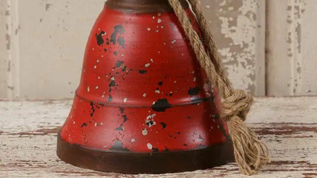Rope Hanging Rustic Bell Set of 2