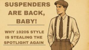 SUSPENDERS ARE BACK, BABY