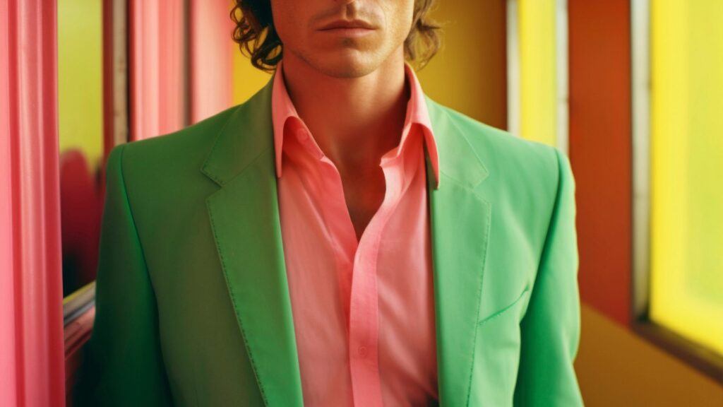 1950s To 1980s Men's Fashion Disco Suit