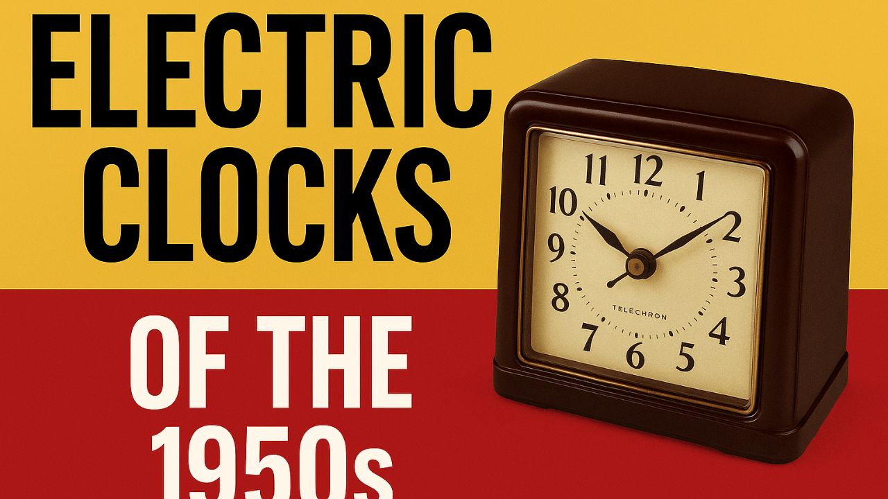 Electric Clocks Of The 1950s-SEO
