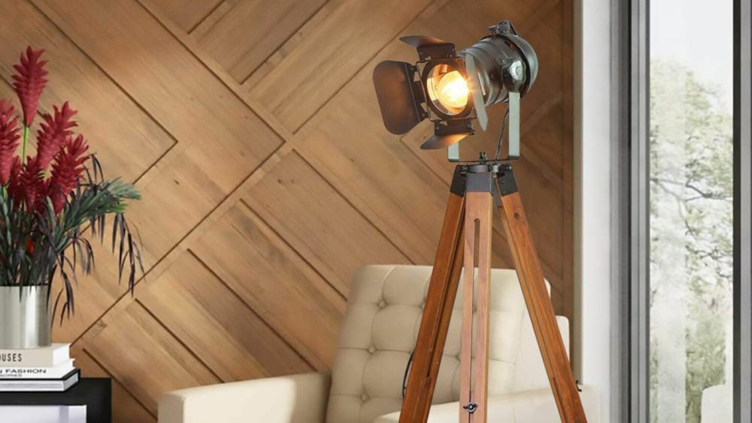 Industrial floor lamps for Living Room, Farmhouse- Edison Bulb Lamps