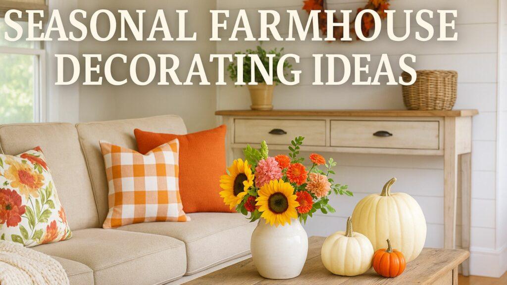 Seasonal Farmhouse Decorating Ideas That Make Your Home a Winner Year-Round