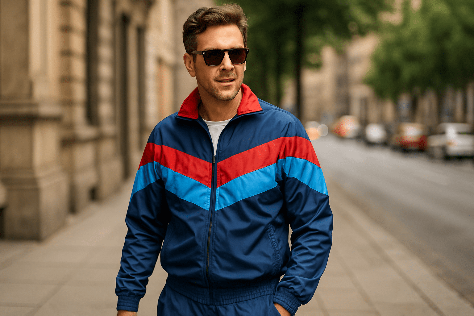 1950s To 1980s Men's Fashion Tracksuit
