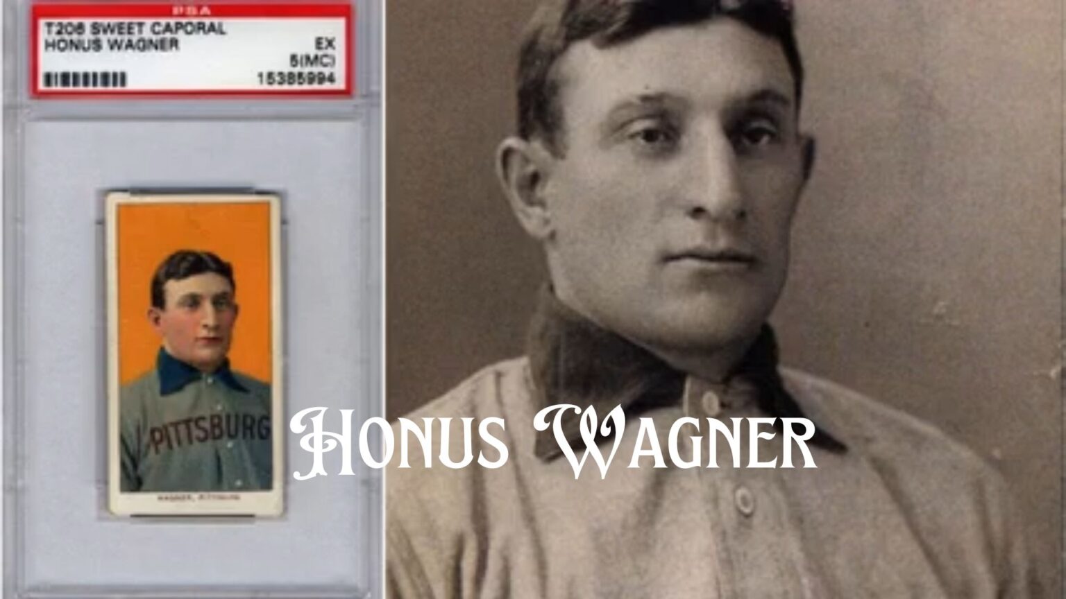 Honus Wagner Sports Memorabilia
