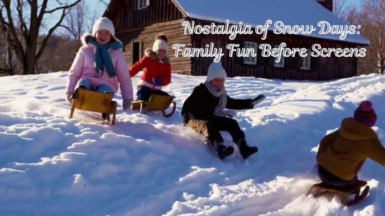 Nostalgia of Snow Days: Family Fun Before Screens