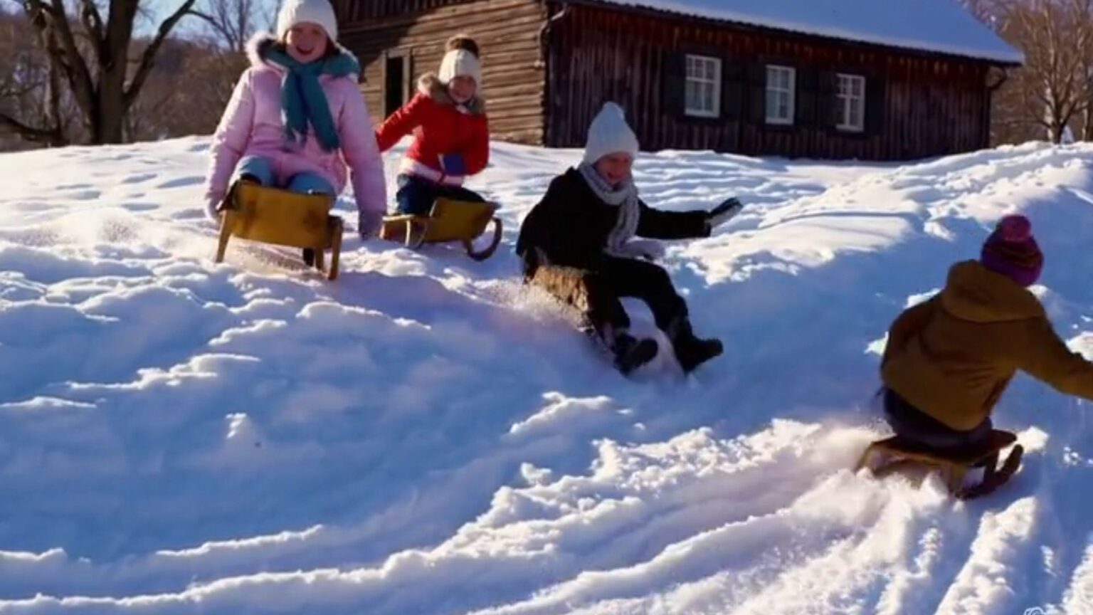 Nostalgia of Snow Days Family Fun Before Screens
