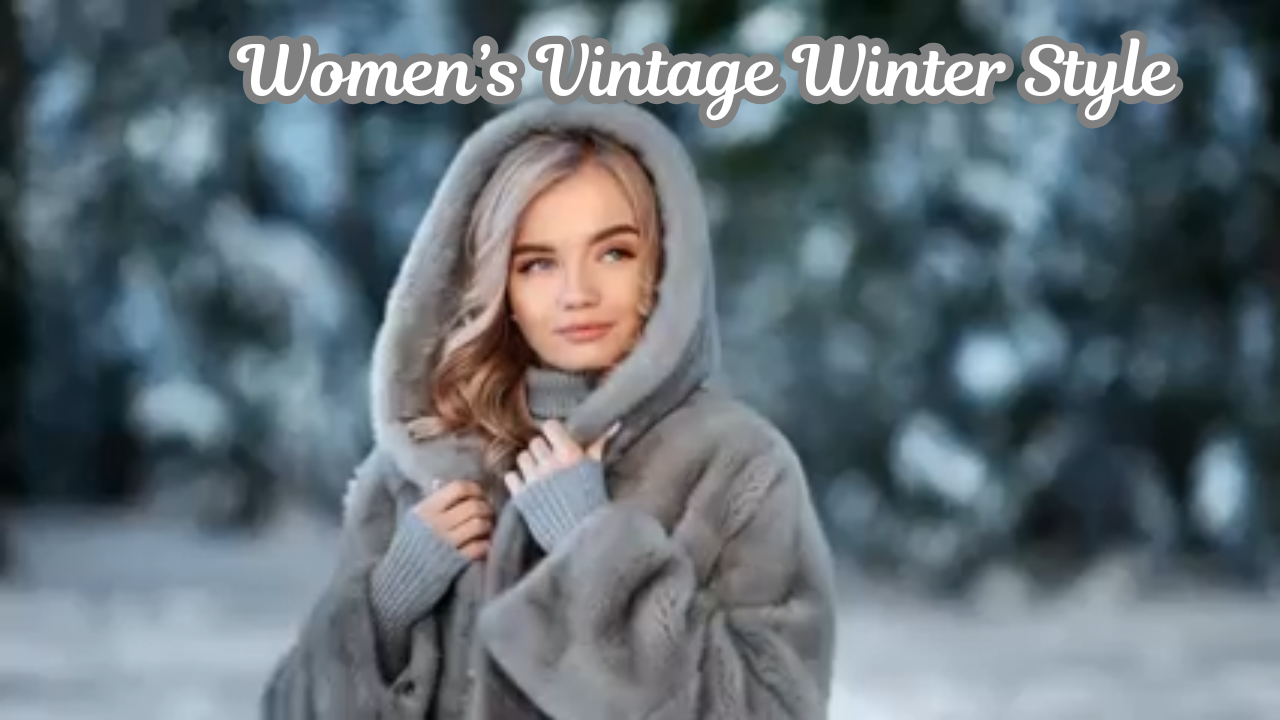 Women's Vintage Winter Style