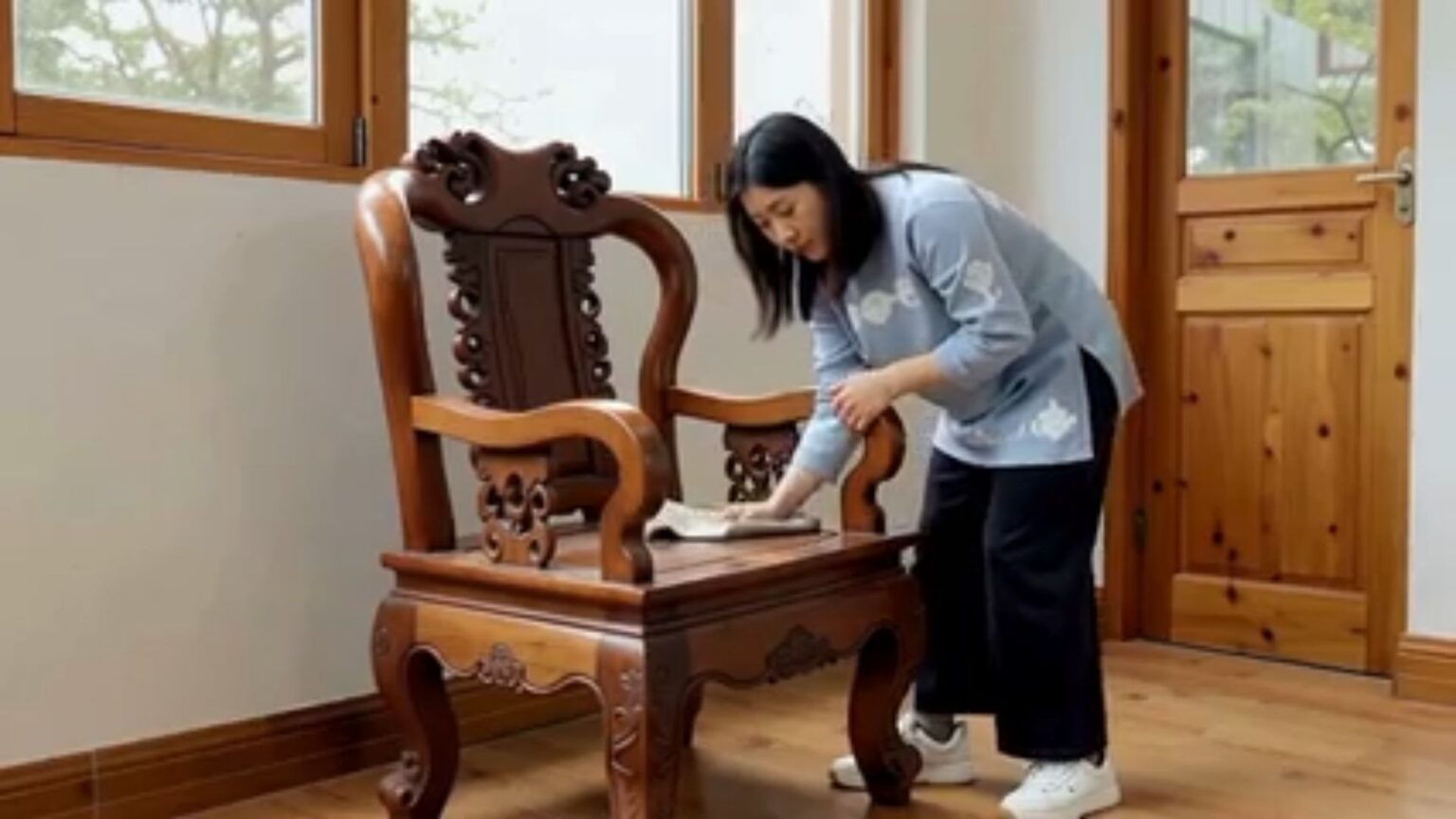 Do treat the wood with Clean Antique Furniture