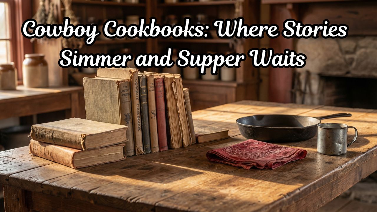 Cowboy Cookbooks: Where Stories Simmer and Supper Waits