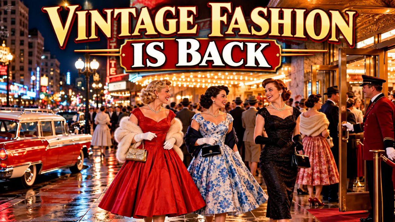 Vintage Fashion Is Back