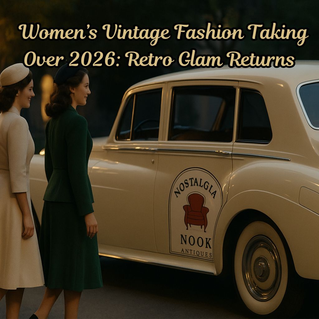 Women’s Vintage Fashion Taking Over 2026: Retro Glam Returns