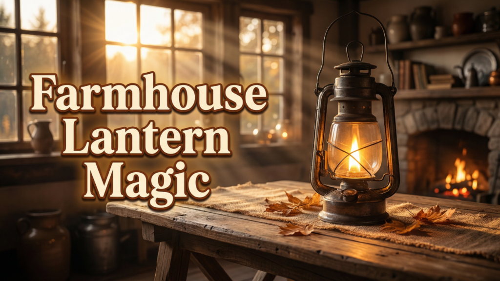 YouTube Thumb Farmhouse Lantern Magic