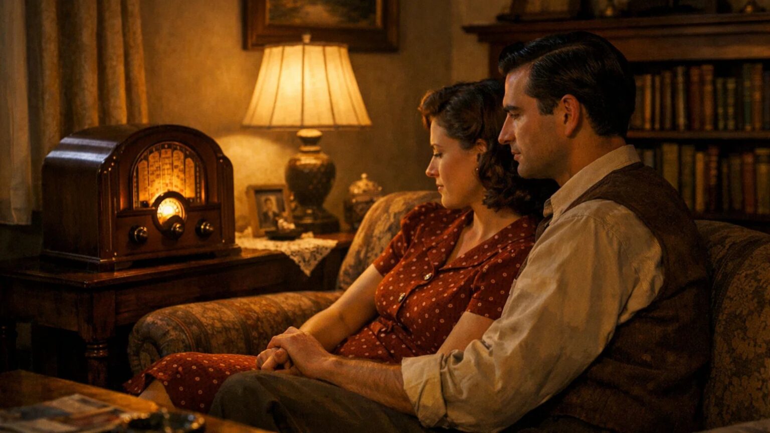 A Couple Enjoying How Radio Shaped Romantic Relationships