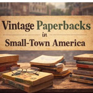 Vinatge Paperbacks in Small-Town America