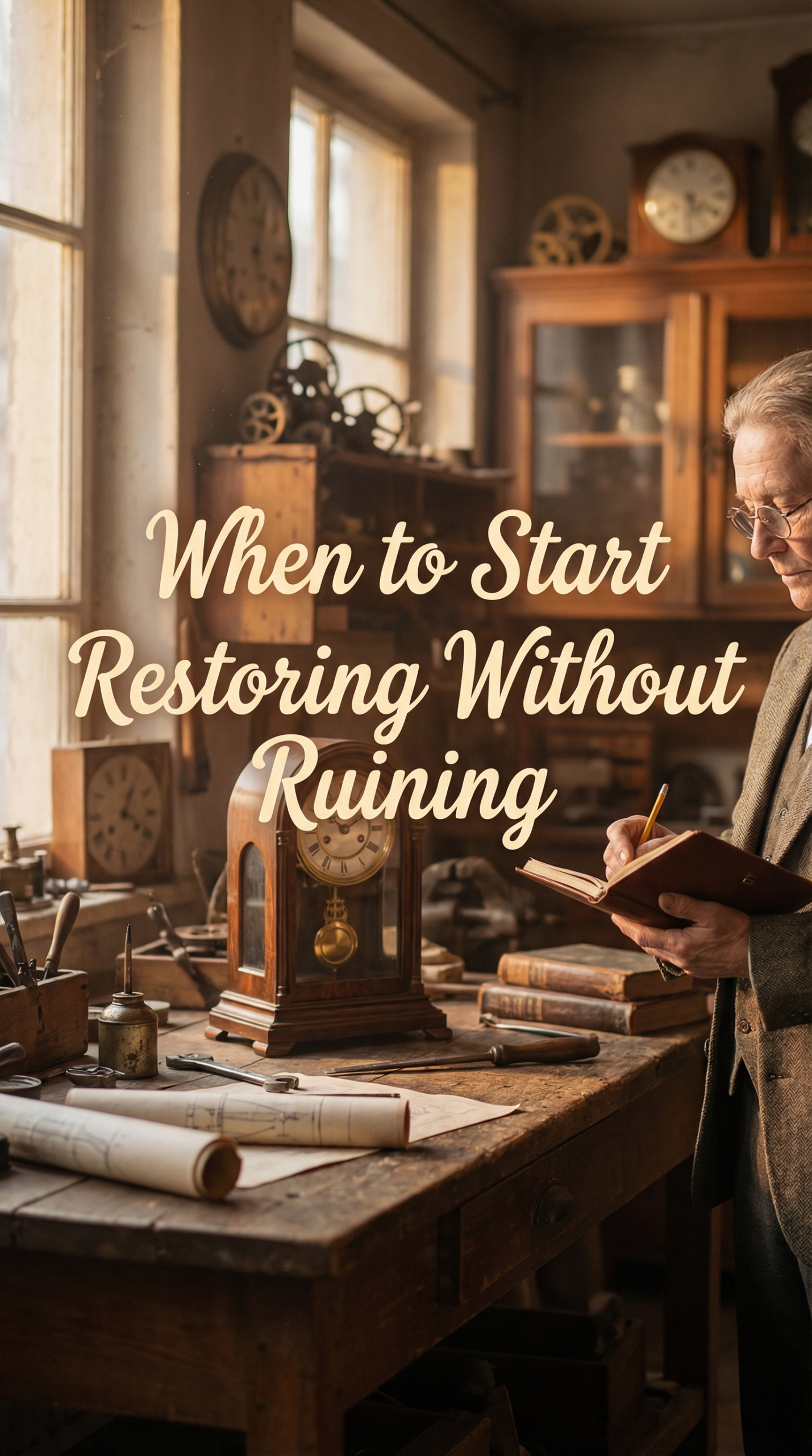 When to Start Restoring Without Ruining