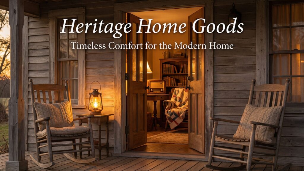Heritage Home Goods—Timeless Comfort for the Modern Home—Hero