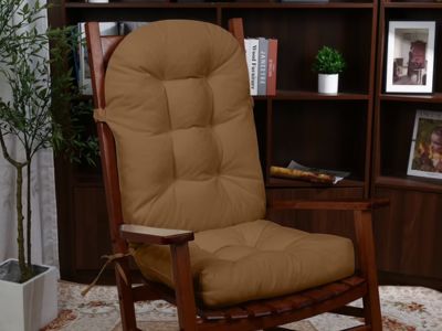 Millsilo Rocking Chair Cushion, 44" x 19" x 4" Back and Seat Cushion