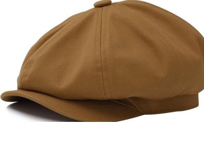 BOTVELA Men's Newsboy Flat Cap 100% Cotton Gatsby Ivy Golf Cabbie Hat