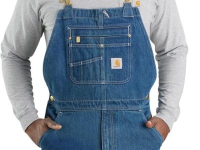 Carhartt Men's Loose Fit Denim Bib Overall