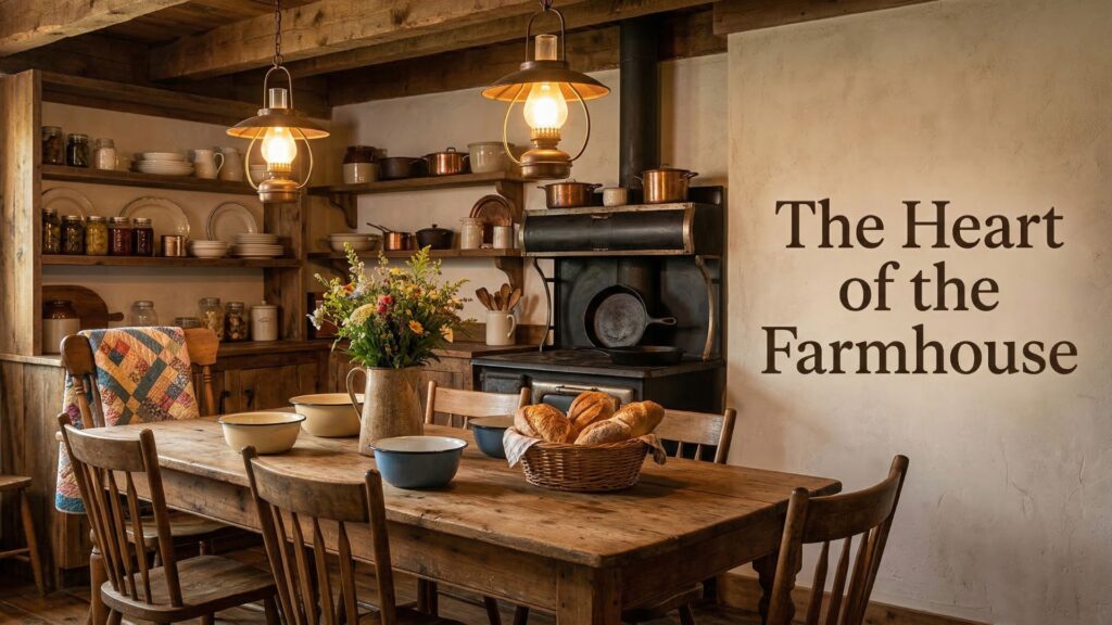 Farmhouse Decor The Kitchen: Heart of the Farmhouse