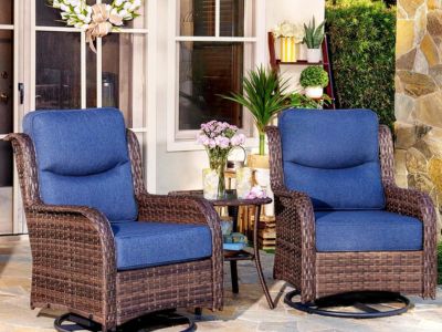 Rustic Patio Rocker