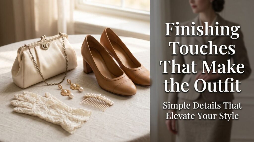 Finishing Touches With Something Old, Something Bold