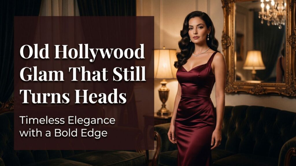 Old Hollywood Glam and Something Old, Bold