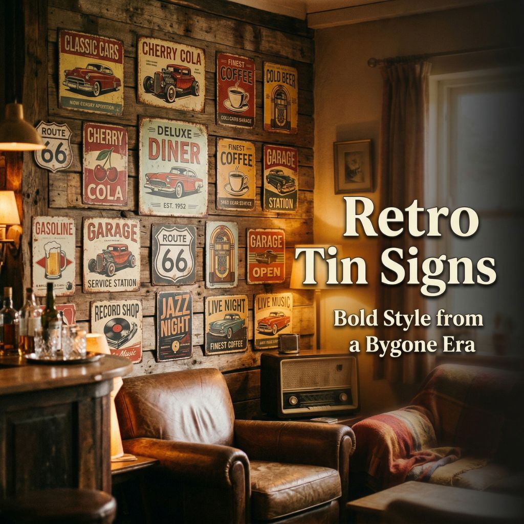 Retro Tin Signs