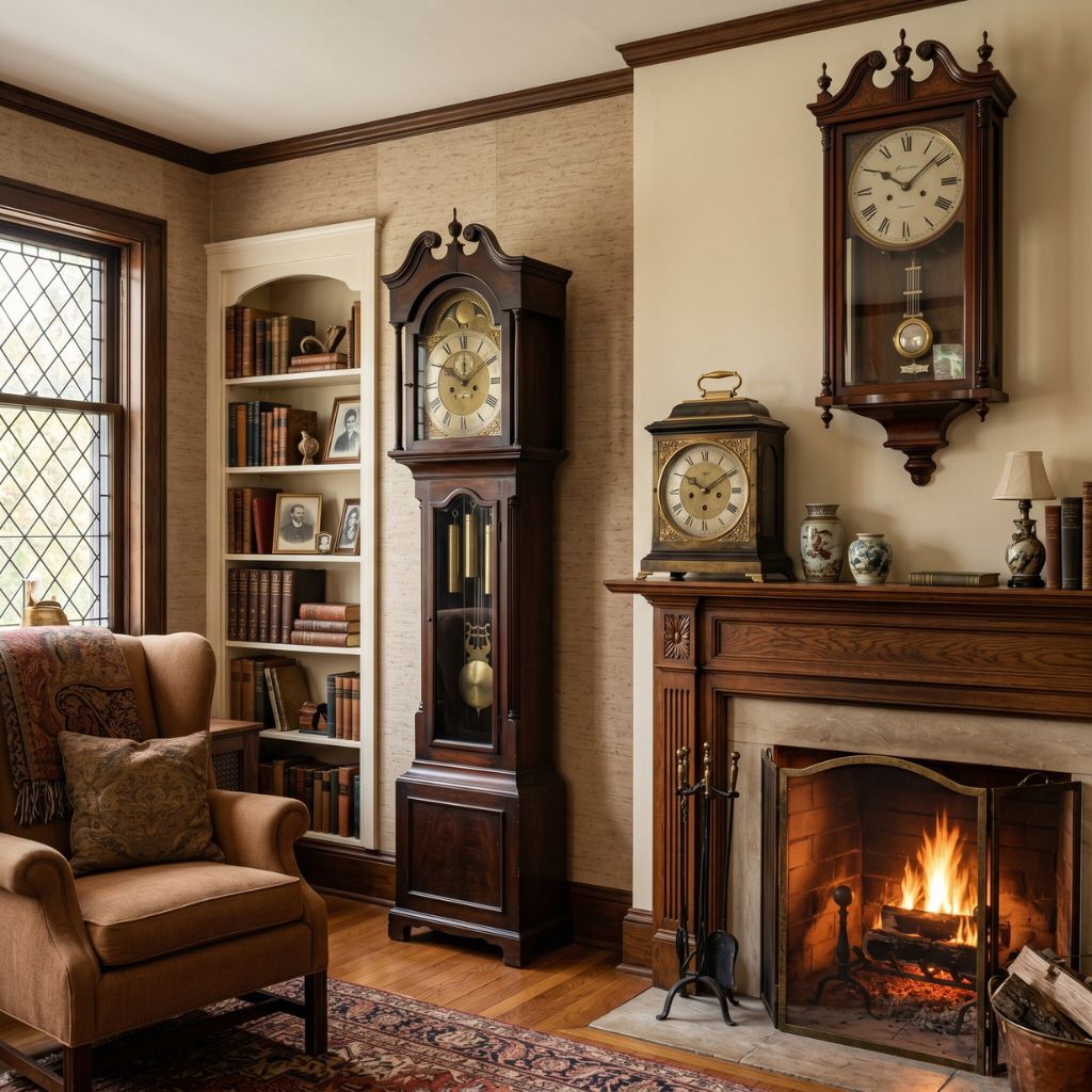 A Beautiful Collection of Antique Clocks In American History