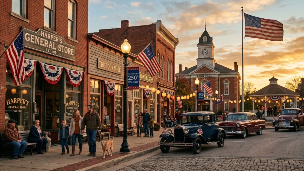 America Turns 250 Vintage Patriotic Decor
