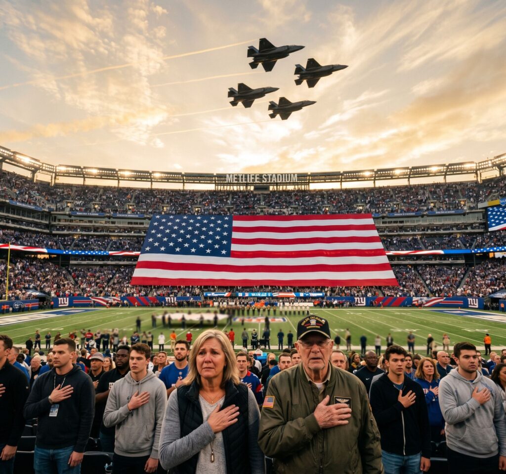Flyovers, Flags, and the National Anthem