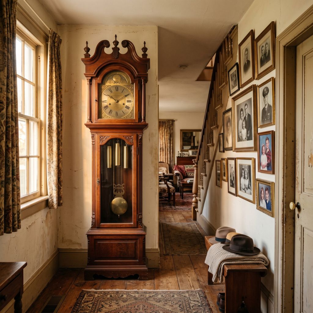 Grandfather Clock In A Family Hallway: Clocks In American History