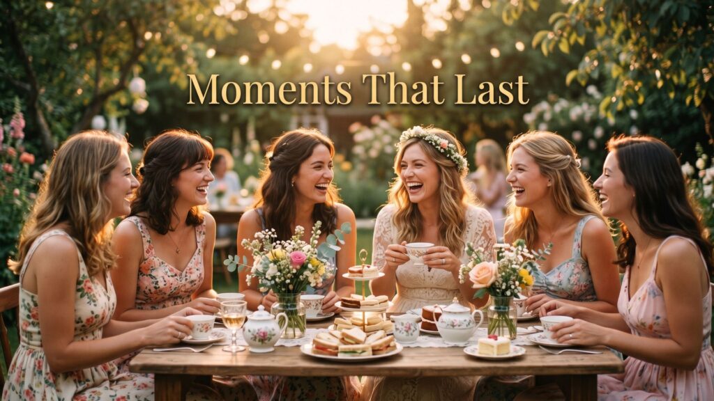 Moments That Last And Vintage Bridal Shower Ideas