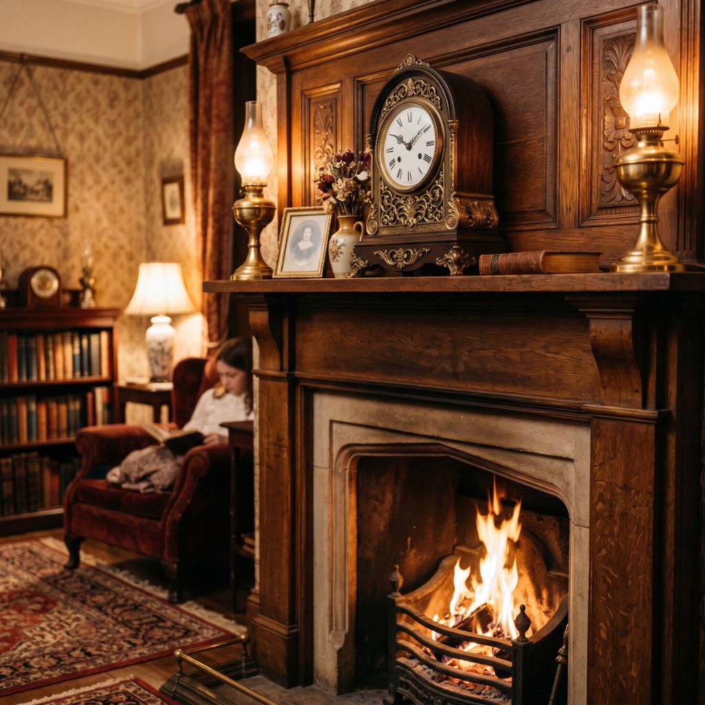 Victorian Mantel Clock Clocks In American History