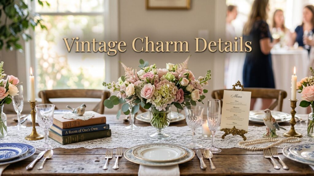 Vintage Bridal Charm Shower Ideas