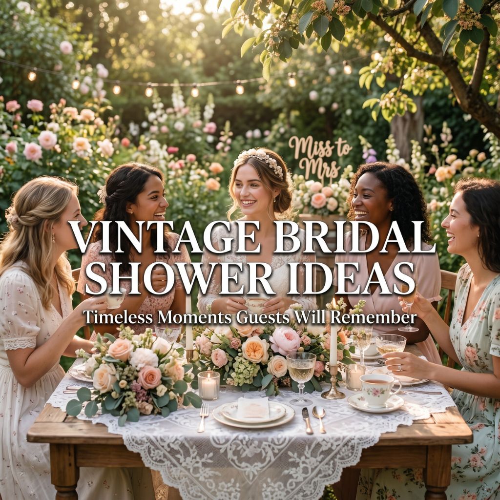 Vintage Bridal Shower Ideas