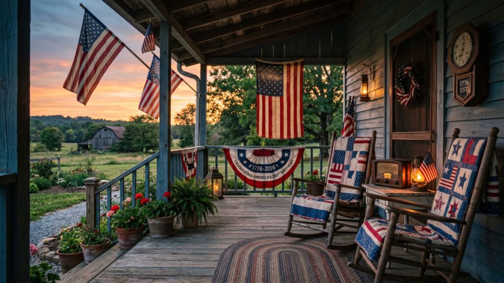 Vintage Patriotic Decor