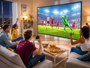 Outdoor Movie Screen & Speaker Bundle