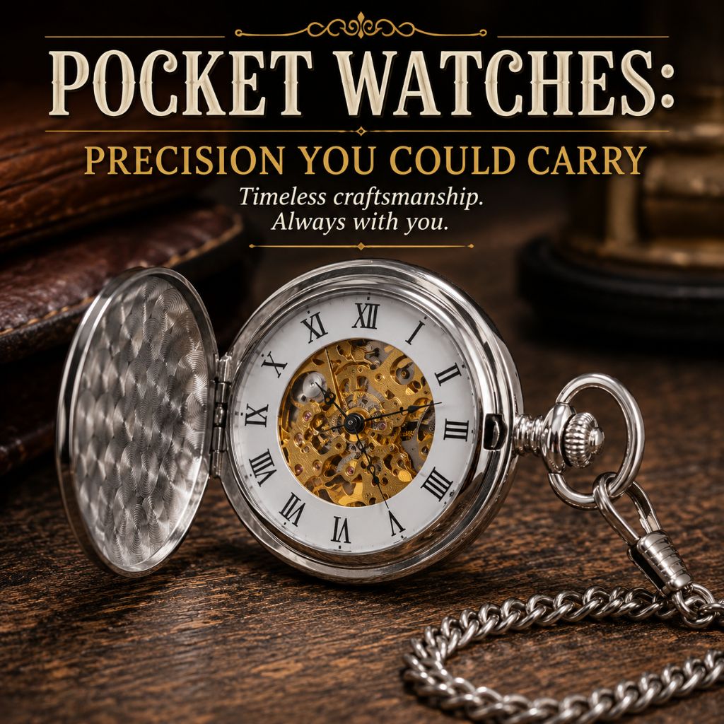 Pocket Watches: Precision You Could Carry